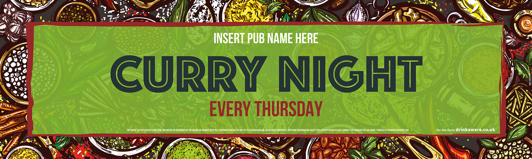 Curry Night Event Banner (Lrg)