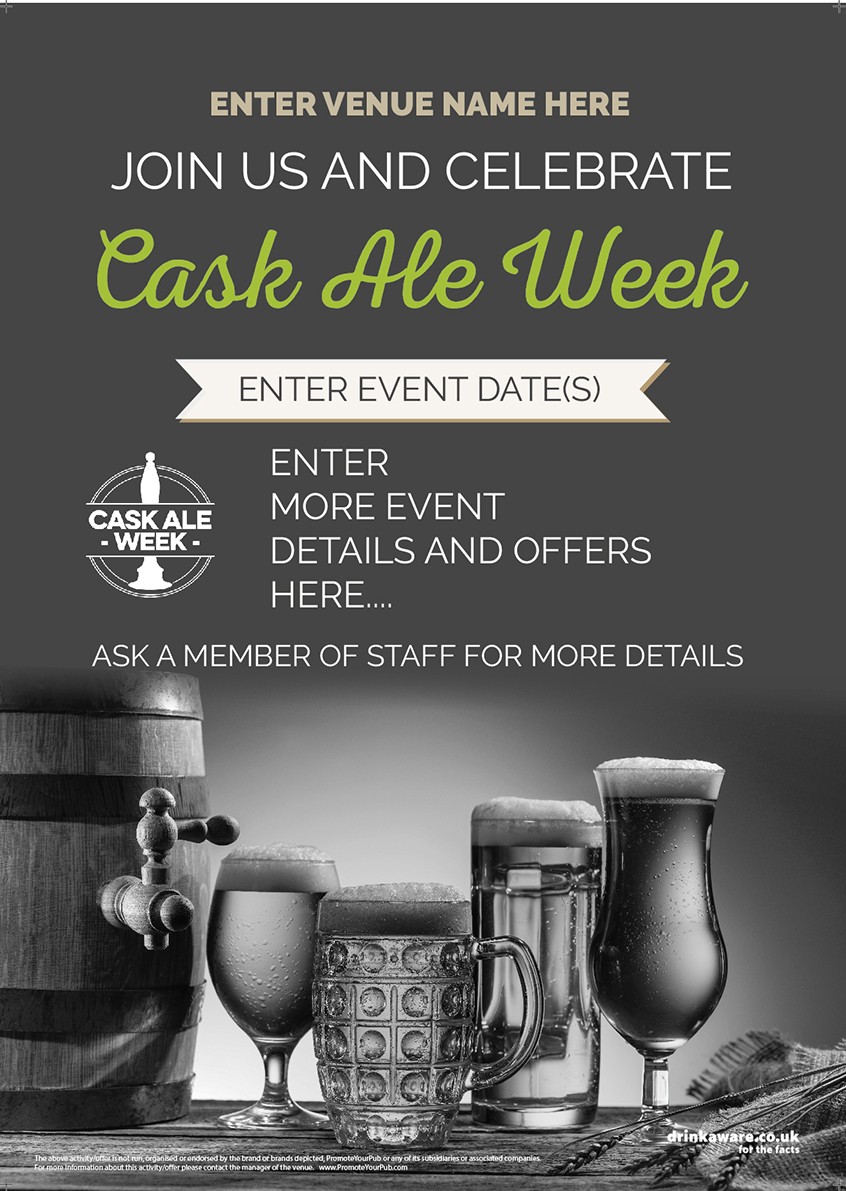 Cask Ale Week Poster (photo) (A1)