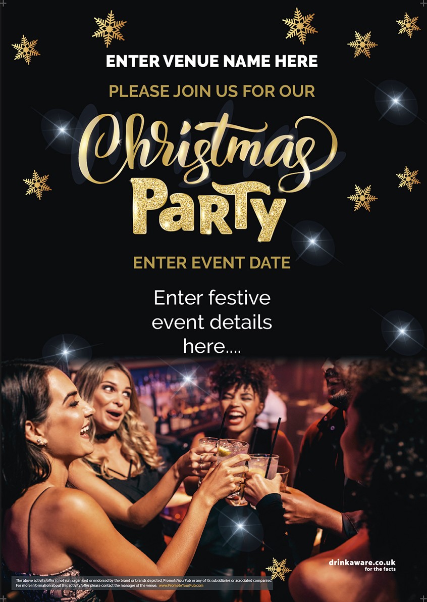 Christmas Party Poster (photo) (A1)