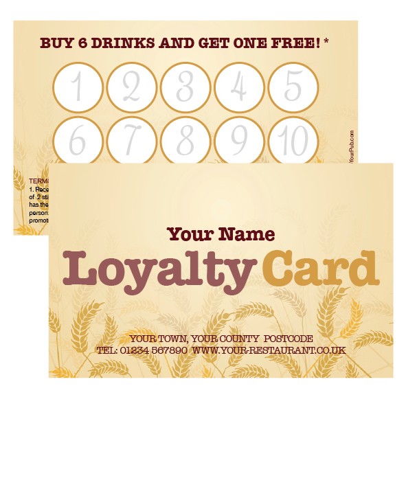 CornFields Loyalty Card