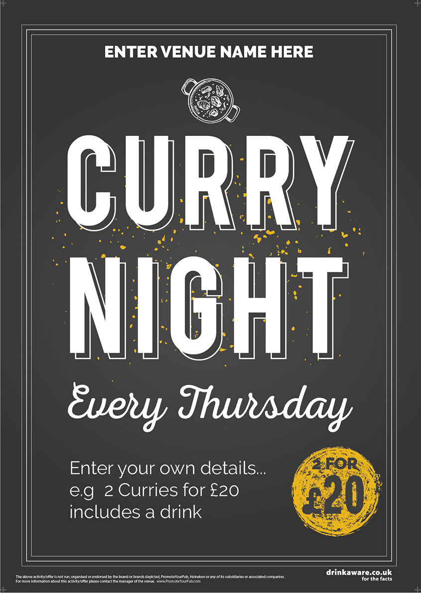 Curry Night event Poster v3