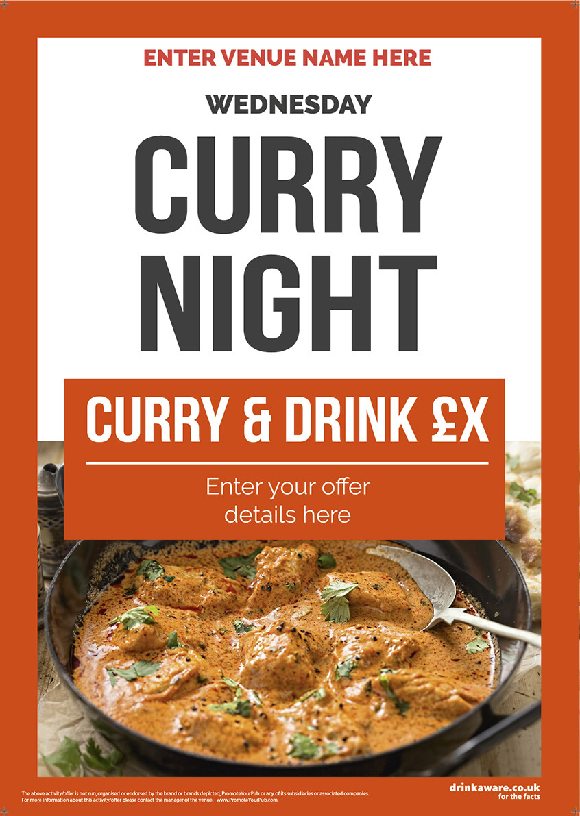 Curry Night event Poster v2