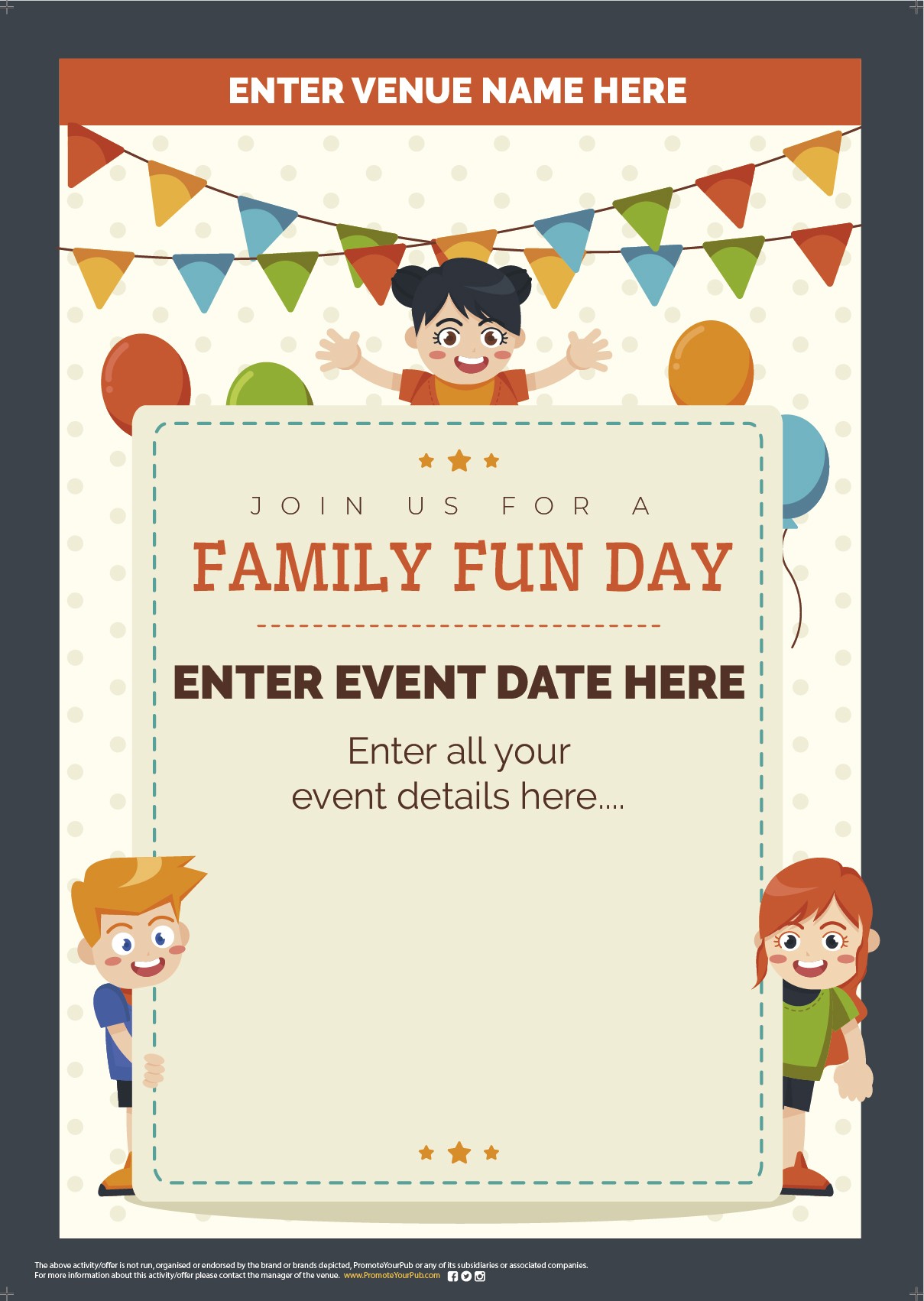 Family Fun Day Poster (A4)