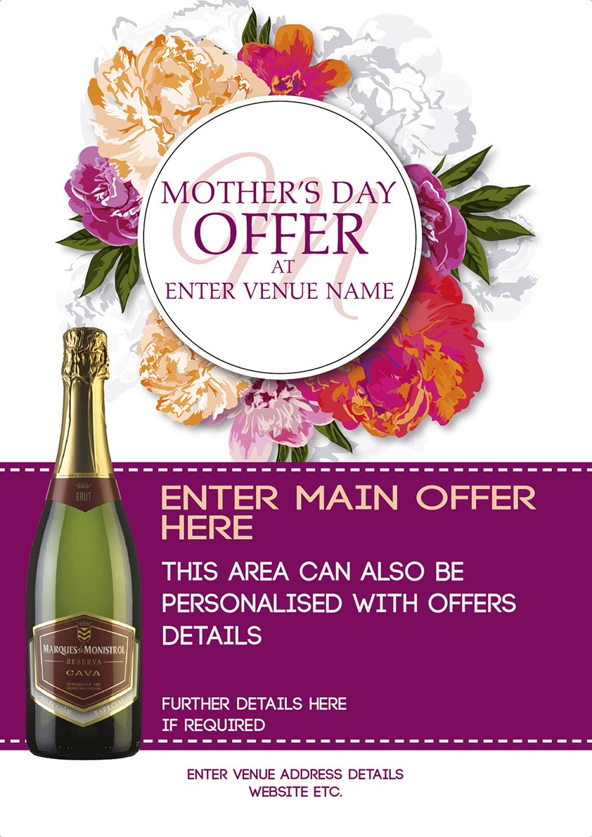 Mothers Day design1 CAVA Flyer (A5)