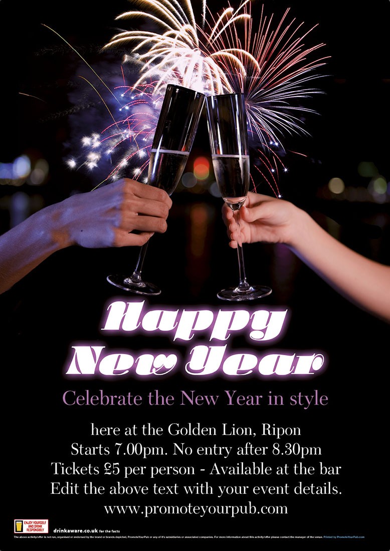 New Years Eve FLYER (A5)
