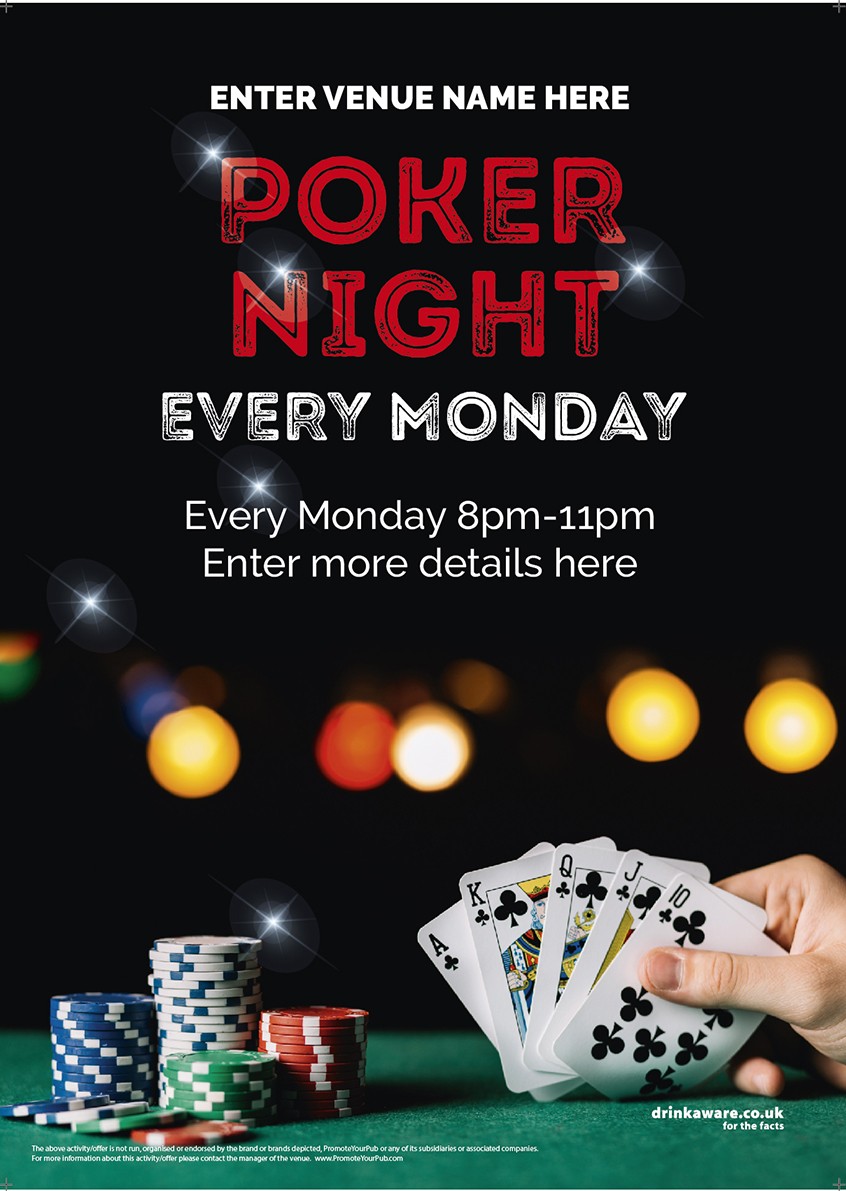 Poker Night Poster (photo) (A2)