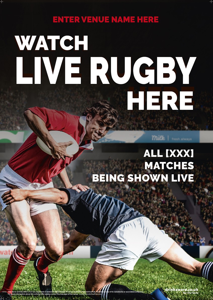 Rugby Poster (photo v2) (A1)
