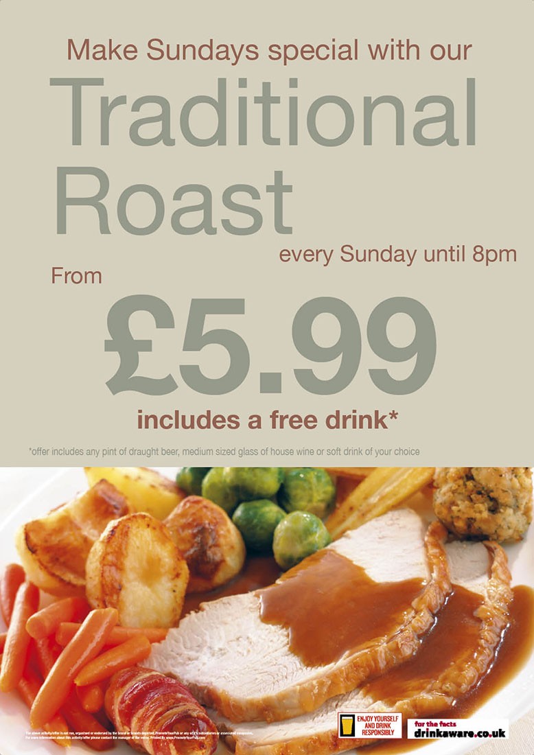 Traditional Roast Poster (A2)