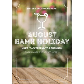 August Bank Holiday Flyer v2 (Photo) (A5)