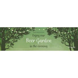 Beer Garden style 7 Banner (Lrg)