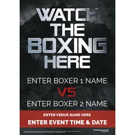 Boxing Flyer A5