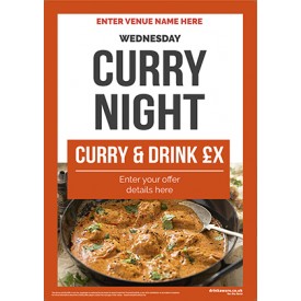 Curry Night Poster (photo2) (A2)