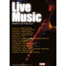 What's On Music Flyer (A5)