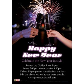 New Years Poster (A3)