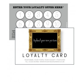 Picture In A frame loyalty card