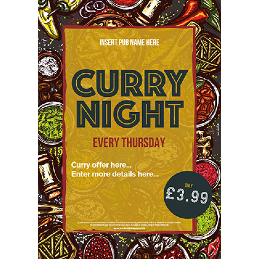 Curry Night event Poster