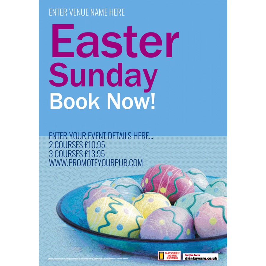 Easter Sunday Poster (A2)