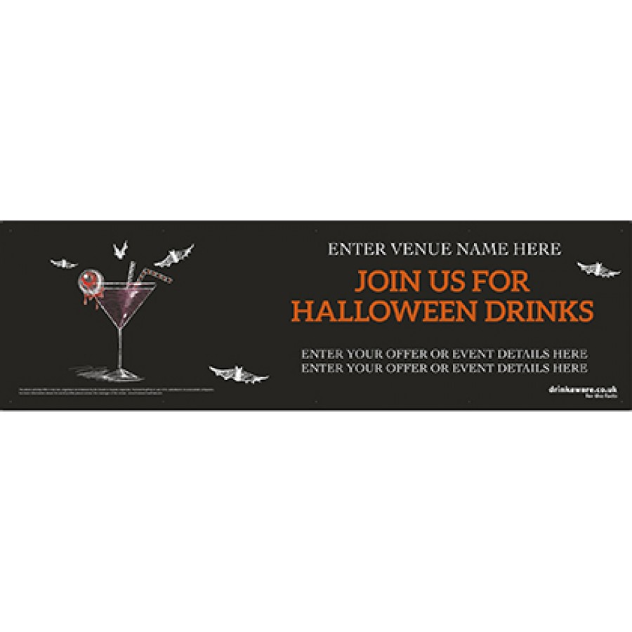 Halloween Cocktails Banner
