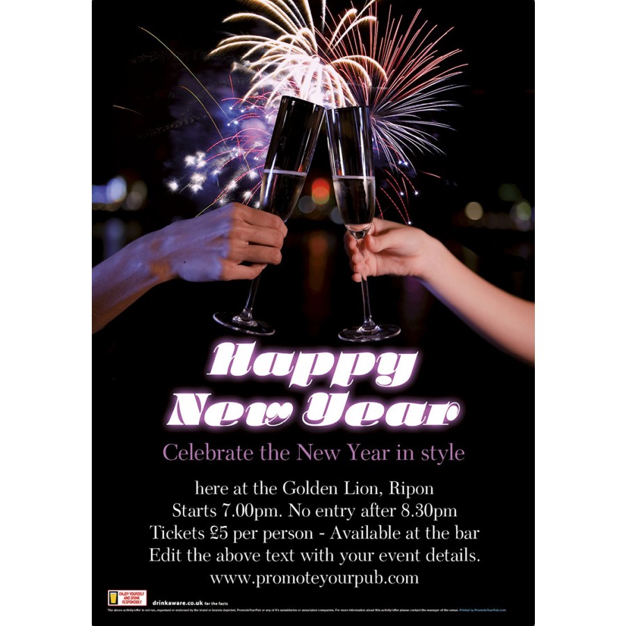 New Years Poster (A2)
