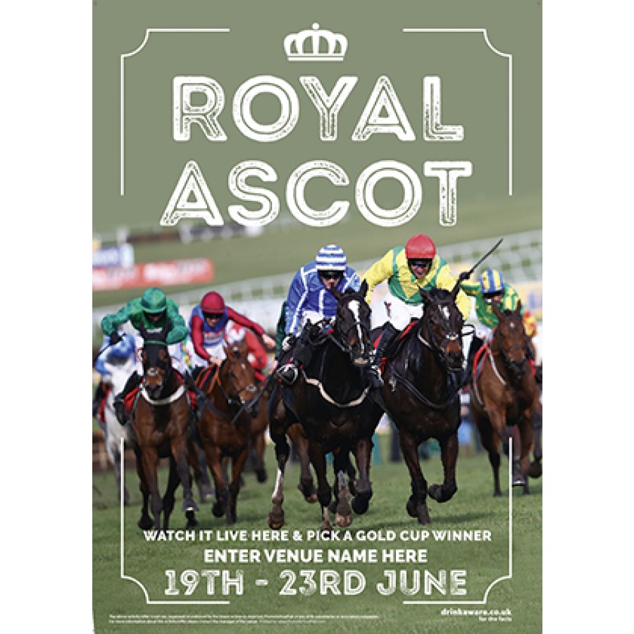 Royal Ascot Racing (photo) Poster (A2)
