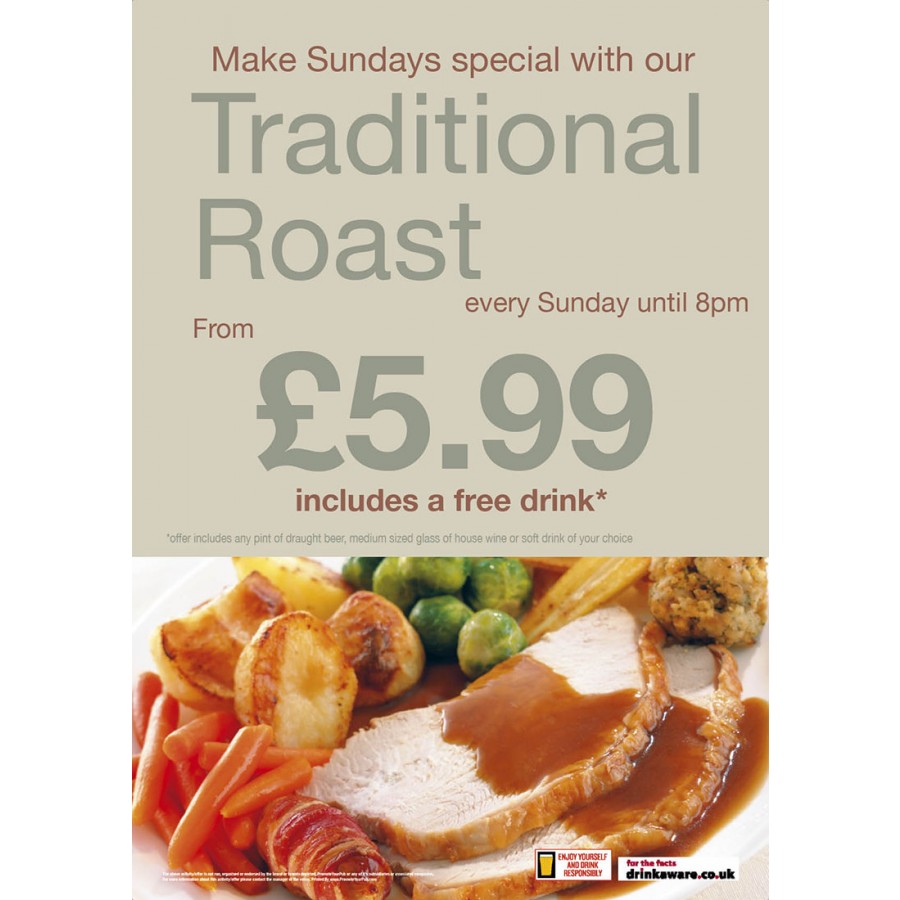 Traditional Roast Flyer (A5)